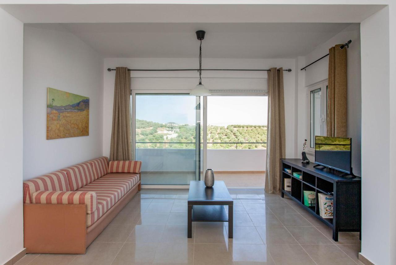 Hillside Seaview Apartment Сталос Экстерьер фото