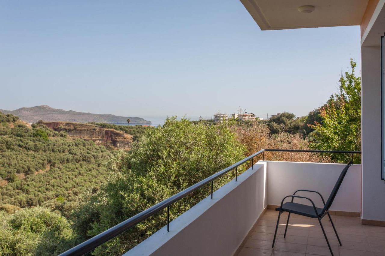 Hillside Seaview Apartment Сталос Экстерьер фото